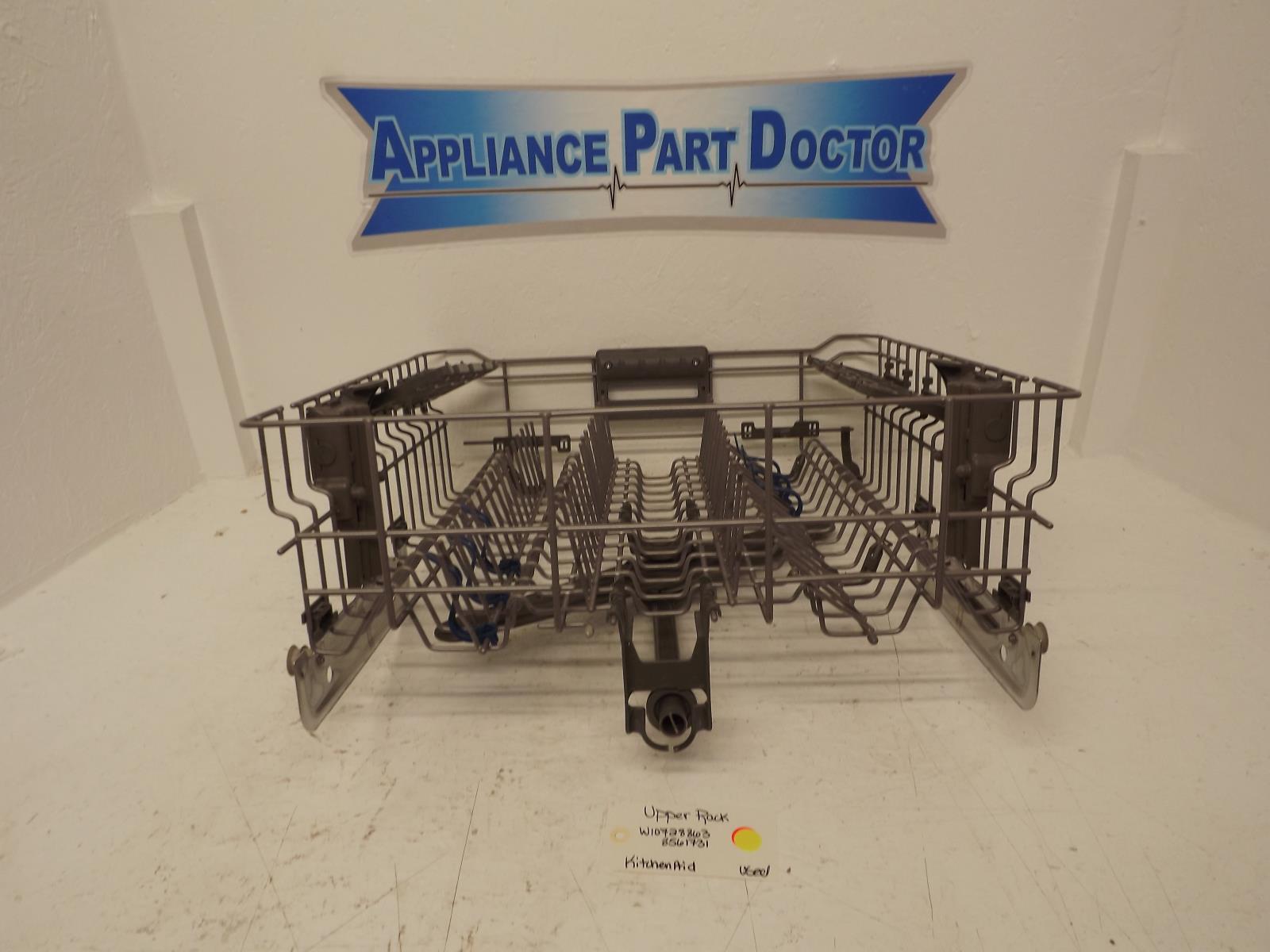 KitchenAid Dishwasher W10728863 8561731 Upper Rack Used KitchenAid Dishwasher W10728863 8561731 Upper Rack Used